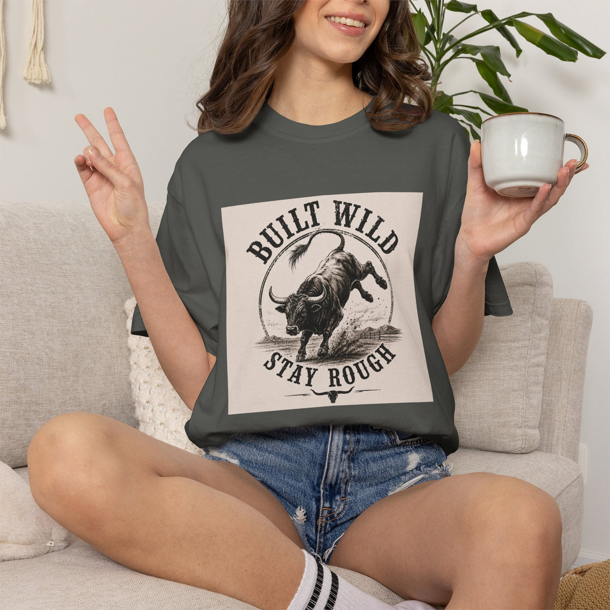 Bucking bulls unisex T